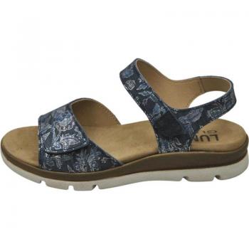 Zapatos para Plantillas Lumel modelo 1415-11593 para mujer en color azul denim