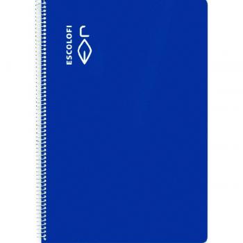 Cuaderno Espiral Cuarto 50 hojas 70 gramos pauta 3,5 Tapa Dura