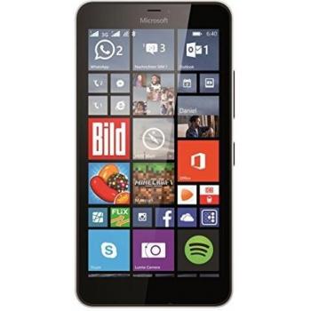 Microsoft Lumia 640 XL - Smartphone Libre con Windows Phone, Pantalla de 5.7, Memoria Interna de 8GB, Quad-Core a 1.2GHz y RAM de 1GB en Blanco