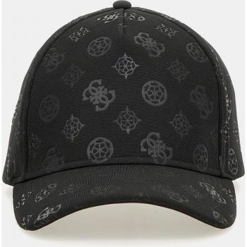Gorra Guess Baseball Negra con Estampado del Logo