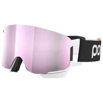 Máscara POC Nexal Mid Clarity Comp negro blanco con lente Clarity Comp Low Light