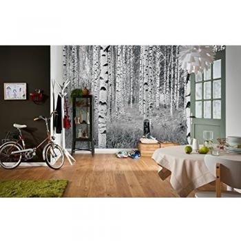 Komar Non-Woven Wallpaper Woods - Size 368 x 248 cm, Printed Mural for Living Room and Bedroom