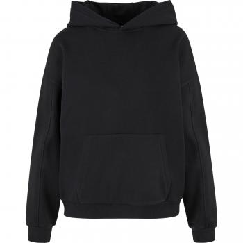 Urban Classics Ladies Organic Oversized Black Hoody