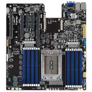Asus Server KRPA-U16 Placa Base Profesional AMD Epyc 7002 LGA4094, DDR4 3200 MHz,pcie 4.0,M2,NVME,SAS,SATA,OCP 2.0 Media Tarjeta, Dual LAN y Software ASUS Center para gestión remota