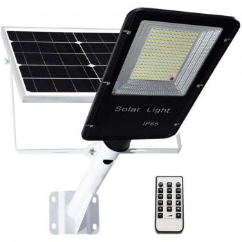 Farola LED Solar URBAN 150W, 3,7V / 24000mAH, Blanco frío