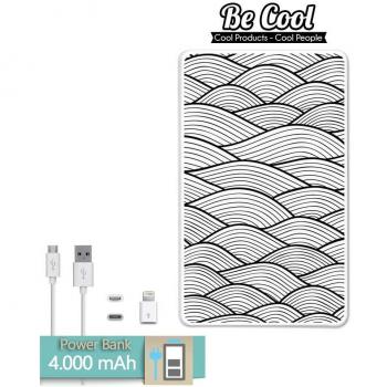 Becool® - Batería Externa Power Bank 4000 mah + Gratis 1 cable USB-MicroUsb
