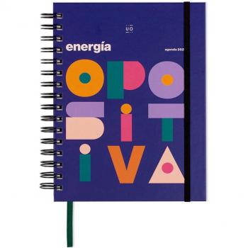 Agenda Anual UO Energía Opositiva Semana Vista 2024