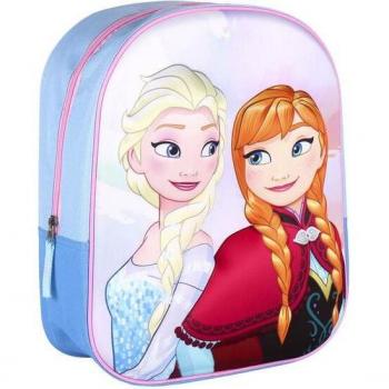 Mochila Infantil 3D Frozen Cerdá 25x31x10cm Azul