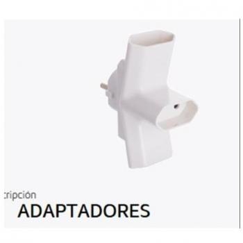 ADAPTADOR 3 TOMAS BIP. 16 A 15097