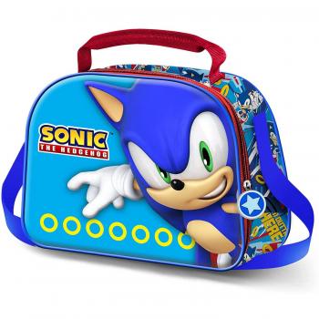Bolsa Portameriendas 3D Sonic Karactermania - Tamaño Compacto