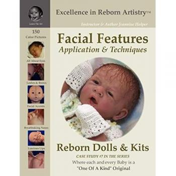 Reborn Doll Facial Features Kit CS#7 - Excellence in Reborn Artistry Series by Jeannine Holper