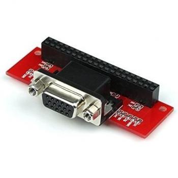 VGA 666 Adapter Board For Raspberry Pi 3B / 2B / B+ / A+. Neat and Very Useful Solution For Using a VGA Screen/monitor With Your Raspberry Pi and is Far Cheaper Than an HDMI to VGA Adapter or Similar.
