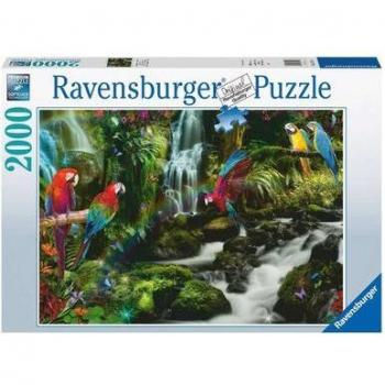 Puzzle Ravensburger 2000 piezas - Paraíso de los Loros en la Jungla