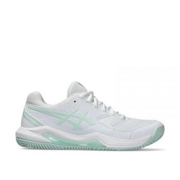 ASICS Gel-Dedicate 8 Zapatilla Tierra Batida Mujeres - Blanco, Mint