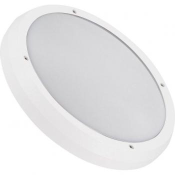 Plafón Circular para Exterior Ø300 mm IP65 Curio Blanco