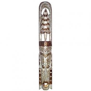 SIGRIS Decor and Go Mascara Figuras de Africanas Material Principal Madera DG15810