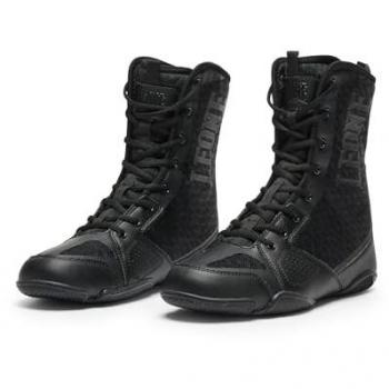 Leone1947 Professional Boxing Shoes Negro EU 39 Hombre, Botas de boxeo profesionales para hombre, color negro, talla 39 EU