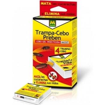 Masso 231200 - insecticida preben trampa cebo cucarachas 8 gr.