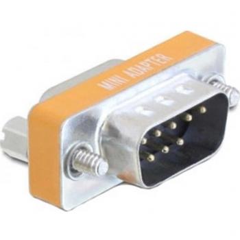 Adaptador Null Modem Delock Sub-D 9 pin macho/hembra