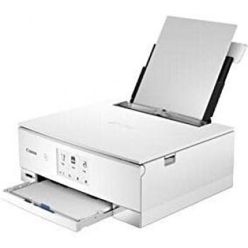 Impresora Multifuncional Canon PIXMA TS8351A con Inyección de Tinta, A4, 4800 x 1200 DPI, Wifi y Dúplex en Color Blanco