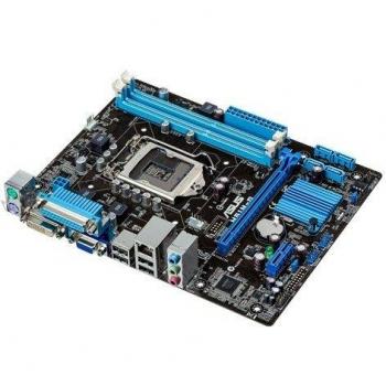 ASUS H61M-G - Placa Base Intel Socket 1155, DDR3x2 1600MHz, 16GB DVI, uATX con Accesorios