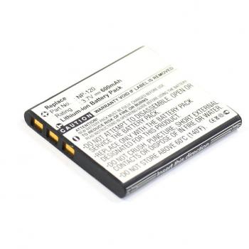 subtel® Batería de Repuesto NP-120 para Casio Exilim EX-S200 Exilim EX-Z680 EX-Z690 EX-Z790 Exilim EX-ZS10 EX-ZS12 EX-ZS15 EX-ZS20 EX-ZS30, 630mAh NP120 NP 120, Accu Sustitución Camara, Battery