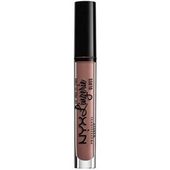 NYX PROFESSIONAL MAKEUP pintalabios líquido brillante Lip Lingerie Glitter Tono 6 Butter Color Nude