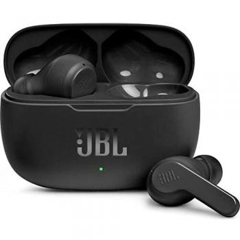 JBL Vibe 200tws Black/Auriculares Inear True Wireless