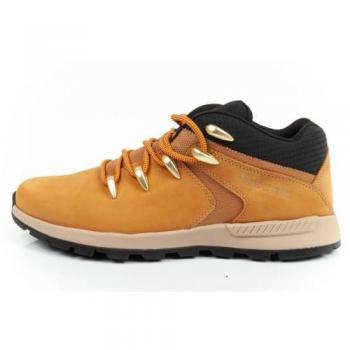 Botas de hombre Timberland Sprint Trekker Super Ox de nobuck en color mostaza, talla 43 EU