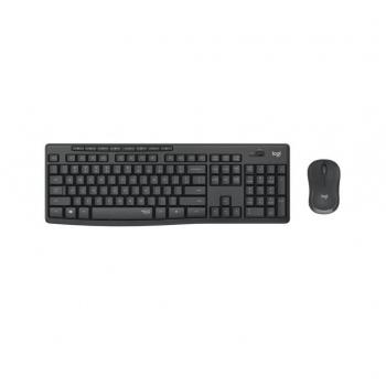 Combo Inalámbrico Logitech MK295 Silencioso - Negro