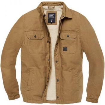 Chaqueta entre-tiempo de Vintage Industries - Dean Sherpa - S XXL - para Hombre - Arena