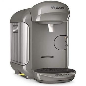 Bosch Tassimo Vivy 2 Cafetera Cápsulas, 1300 W, 0.7 Litros, Aluminio, Gris Arena/ Antracita