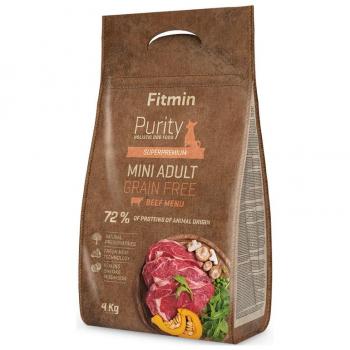 Pienso Fitmin Purity Sin Grano Adulto Mini Beef 800g