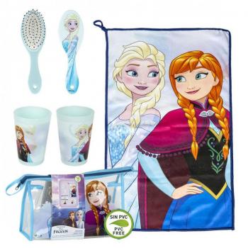 Neceser de aseo para viaje Frozen, diseño 8x23x15 cm