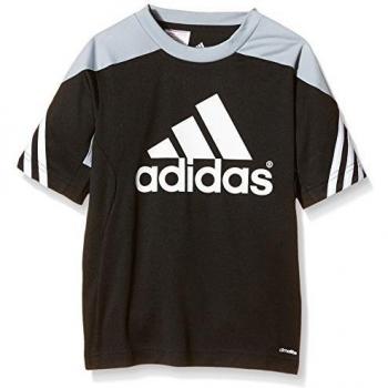 adidas Trikot Sereno 14 Training Jersey Camiseta, Niños, Negro/Plata/Blanco, 140