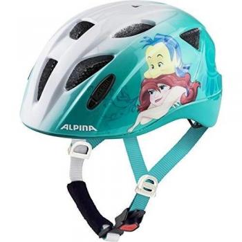 ALPINA Rocky Casco de Bicicleta, Niñas, Disney Ariel, 47-52 cm