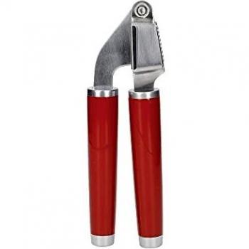 Prensador de ajos KitchenAid de Acero Inoxidable, Rojo