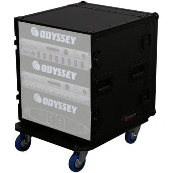 Odyssey Black Label 12 Space Amp Rack with Wheels
