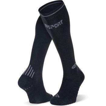 BV Sport Run Compression Socks - Long Black/Gray for Men