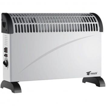 Calefactor Convector Turbo Ventilador 2000W con 3 Ajustes de Temperatura