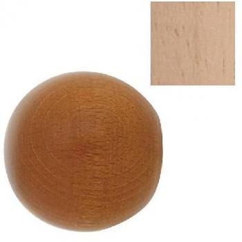 Terminal Madera Esfera 20x40 mm. Pino