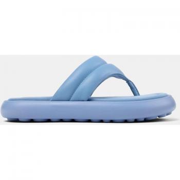 CAMPER Pelotas Flota - Women's Blue Sandals, Size 37, Smooth Leather