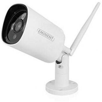Cámara de Vigilancia Exterior Eminent Full HD 1080p, IP66, Inalámbrica, con Visión Nocturna y Detector de Movimiento, Compatible con IOS/Android