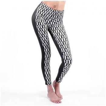 Leggins K1X Chica Split - Leggings deportivos para mujer, diseño moderno con corte en la parte inferior, material elástico y transpirable, ideal para actividades físicas y uso diario