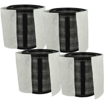 Filtro HEPA H12 4x de repuesto para purificador de aire Leifheit / Soehnle 68107, 5028252599863