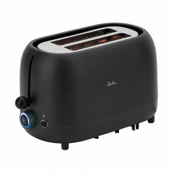 Tostador Jata JETT1262, 2 Ranuras Cortas, 815W, Negro, 7 Posiciones de Tostado, Función Descongelación y Mantenimiento del Calor