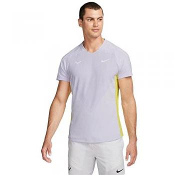 Nike Dri-Fit Advantage Rafa Camiseta De Manga Corta Hombres - Morado