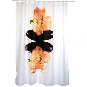 CORTINA DE BAÑO DE POLIÉSTER 180X200CM MANILA