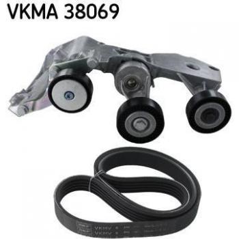 Juego de correas trapeciales poli V SKF VKMA 38069