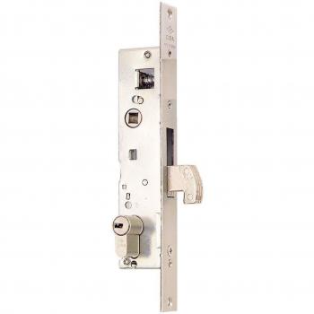 Cerradura CISA Metálica Embutir Gancho Vertical Europerfil 20mm L4140.20.0 Acero Inoxidable